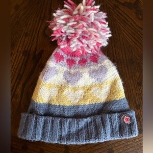 Loveshackfancy alpaca blend winter pompom beanie